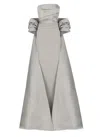 Solace London Silver Vera Maxi Dress