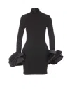 Solace London Payton Mini Dress In Black
