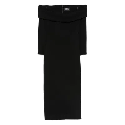 Solace London Dresses In Black