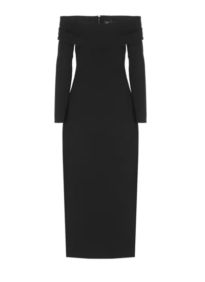 Solace London Dresses In Black