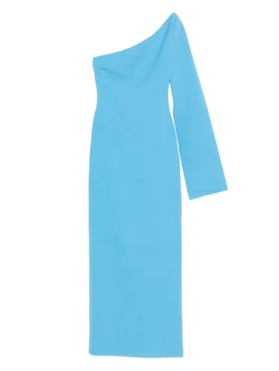 Solace London Dresses Clear Blue