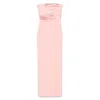 Solace London The Afra Maxi Dress In Pink
