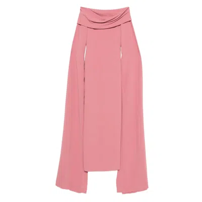 SOLACE LONDON DRESSES PINK