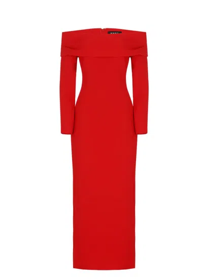 Solace London Dresses In Red