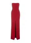 Solace London Bysha Maxi Dress In Red