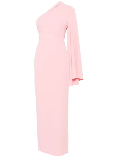 Solace London Elisa Maxi Dress In Pink