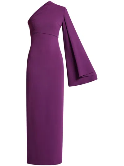 Solace London Elisa Maxi Dress In Violett