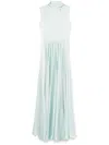 Solace London Emilia Maxi Dress In Clear Blue