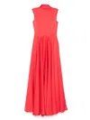 Solace London Emelia Maxi Dress In Red