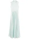 Solace London Emilia Maxi Dress In Blue