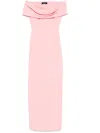Solace London Eva Maxi Dress In Pink