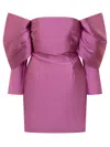 Solace London Women Freja Mini Dress In Purple