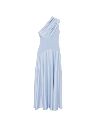 Solace London Gabriela Maxi Dress In Blue