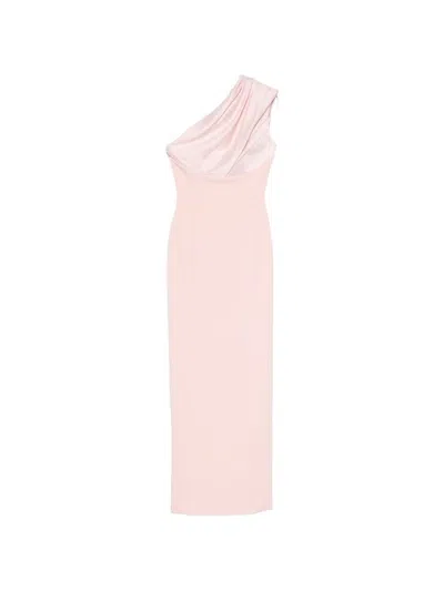 Solace London Gracie Maxi Dress In Pink