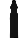 Solace London Inaya Maxi Dress In Black