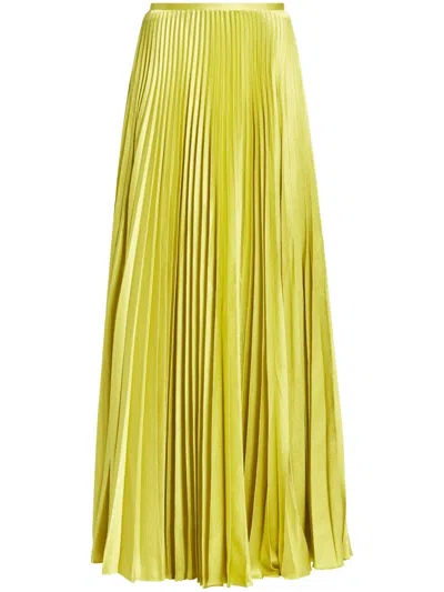 Solace London Henley Skirt In Yellow