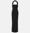 Solace London Illona Crepe Halterneck Gown