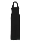 Solace London Kleid Mit Eckigem Ausschnitt In Black