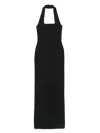 Solace London Kleid Mit Eckigem Ausschnitt In Black