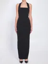 Solace London Illona Crepe Halterneck Gown