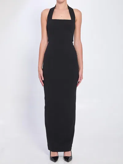 Solace London Ilona Maxi Dress In Black