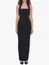 Solace London Illona Crepe Halterneck Gown In Black