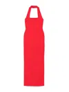 Solace London Ilona Maxi Dress In Red