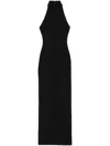 Solace London Inaya Maxi Dress In Black