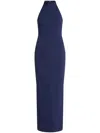 Solace London Inaya Maxi Dress In Blue