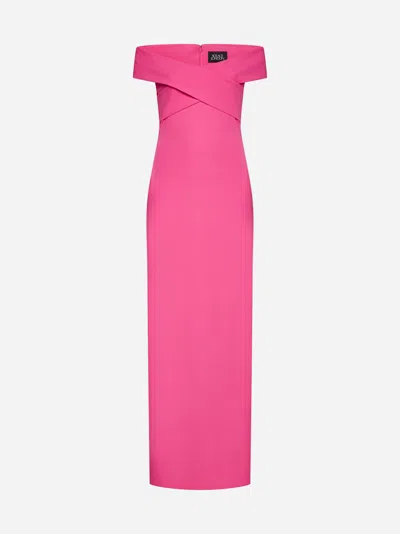 Solace London The Ines Maxi Dress In Pink
