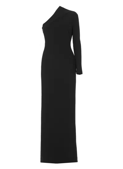 Solace London Joana Maxi Dress In Black