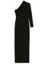 Solace London Joana Long Dress In Black