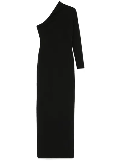 Solace London Joana Maxi Dress In Black