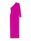 Solace London Joana Long Dress In Pink