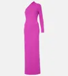 Solace London Joana Long Dress In Pink