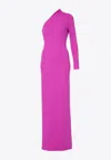 Solace London Elegant Joana Maxi Dress In Purple