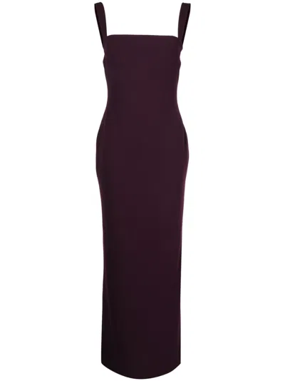 Solace London Joni Maxi Dress In Purple