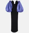 Solace London Long Karina Dress In Multicoloured