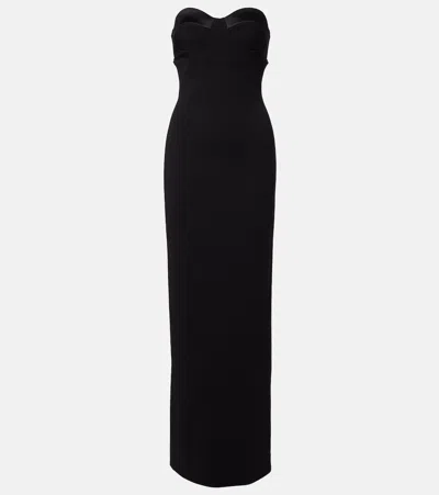 Solace London Keaton Maxi Dress In Black