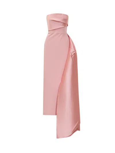 Solace London Kinsley Maxi Dress In Pink