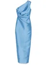 Solace London Kira Maxi Dress In Blue