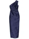 Solace London Kira Gown In Blue