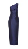 Solace London Kira Gown In Blue