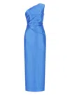 Solace London Kira Maxi Dress In Blue