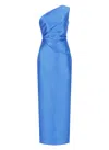 Solace London Kira Maxi Dress In Blue