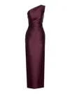 Solace London Kira Maxi Dress In Brown