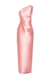 Solace London Kira Maxi Dress In Soft Pink
