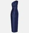 Solace London Kira Gown In Blue