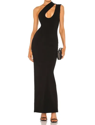 Solace London Krista Maxi Dress In Black