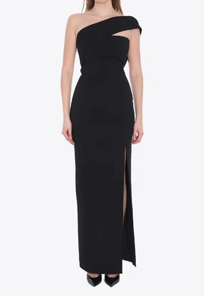 Solace London Lois One-shoulder Maxi Dress